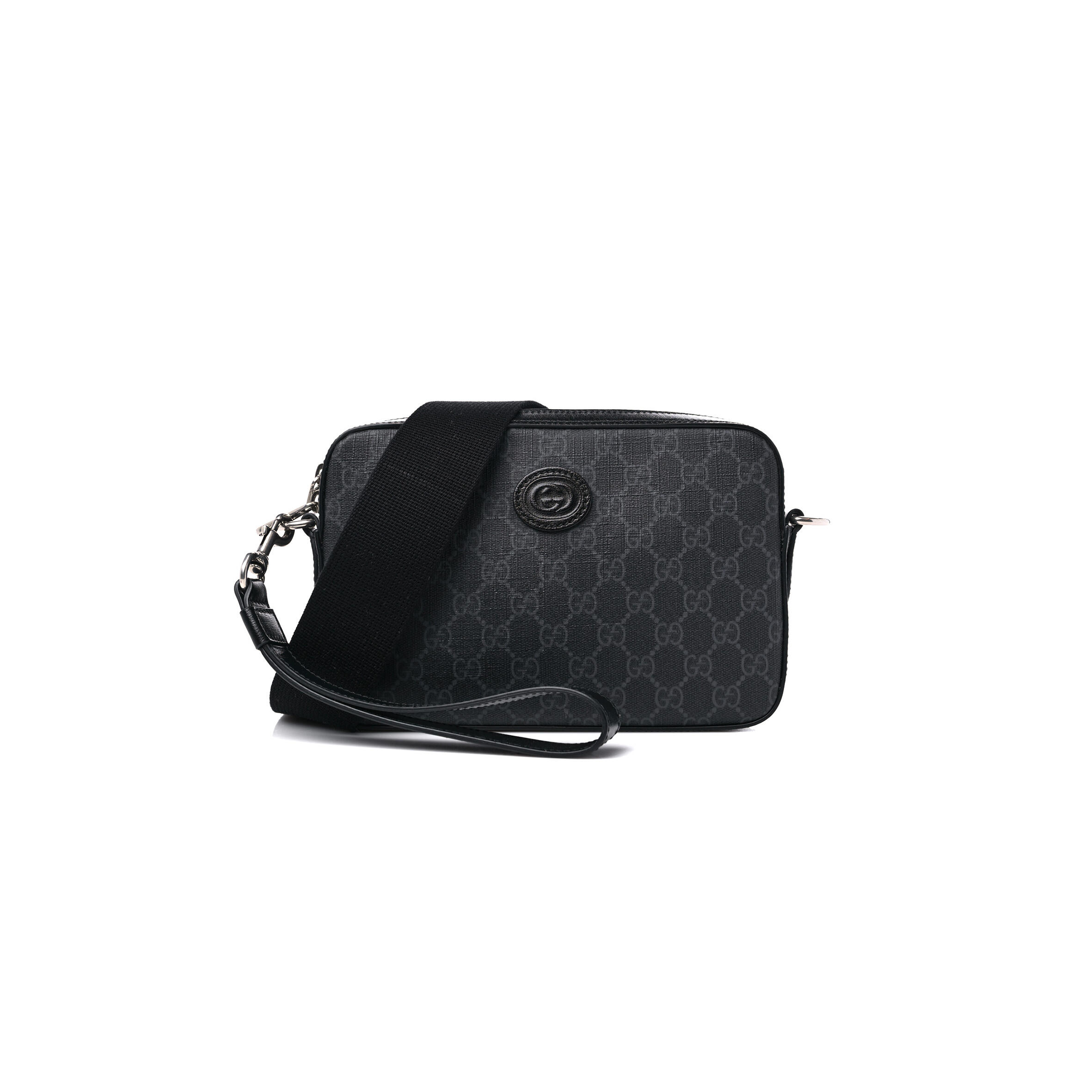 GUCCI SHOULDER BAG WITH INTERLOCKING&G 703468 (24.5*16*4.5cm)